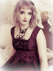 gothic valentine photoshoot