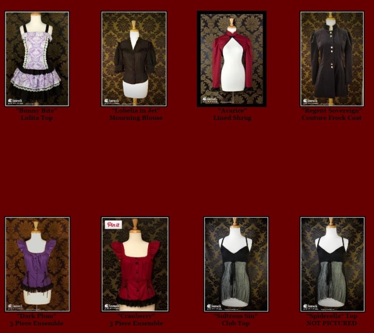 gloomth 2008 designs