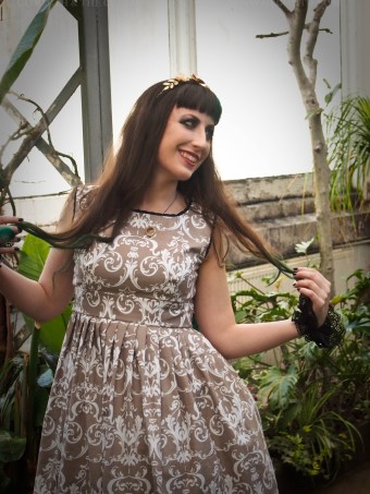 damask sundress by gloomth