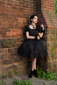 gothic lolita prom dress