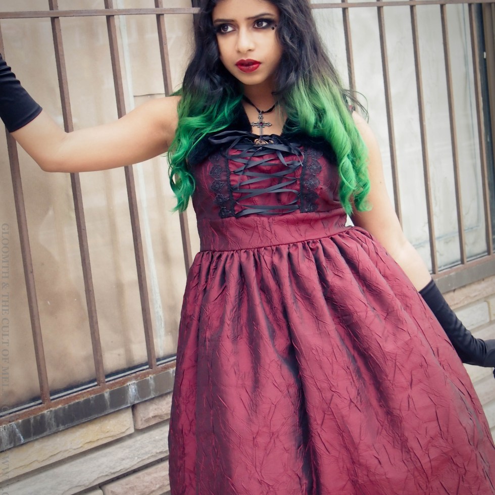 red taffeta gothic prom dressred taffeta gothic prom dress