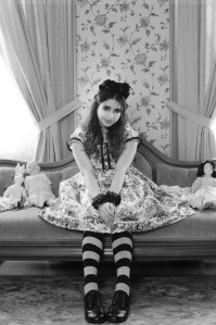 victorian lolita photoshoot