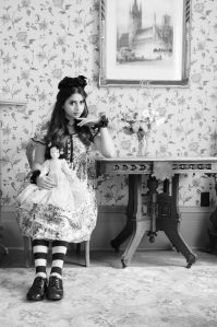 victorian doll photoshoot
