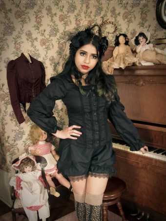 gothic victorian outfit with bloomers gloomth