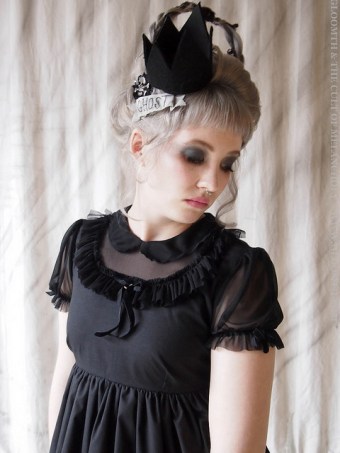 gothic doll dress