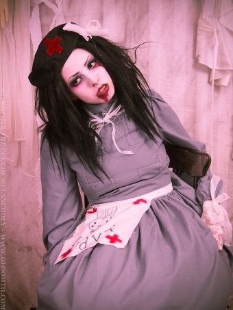 gothic nurse outfit gloomth