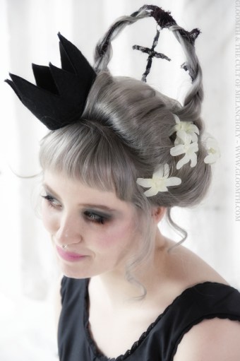 ghost hairstyle gloomth