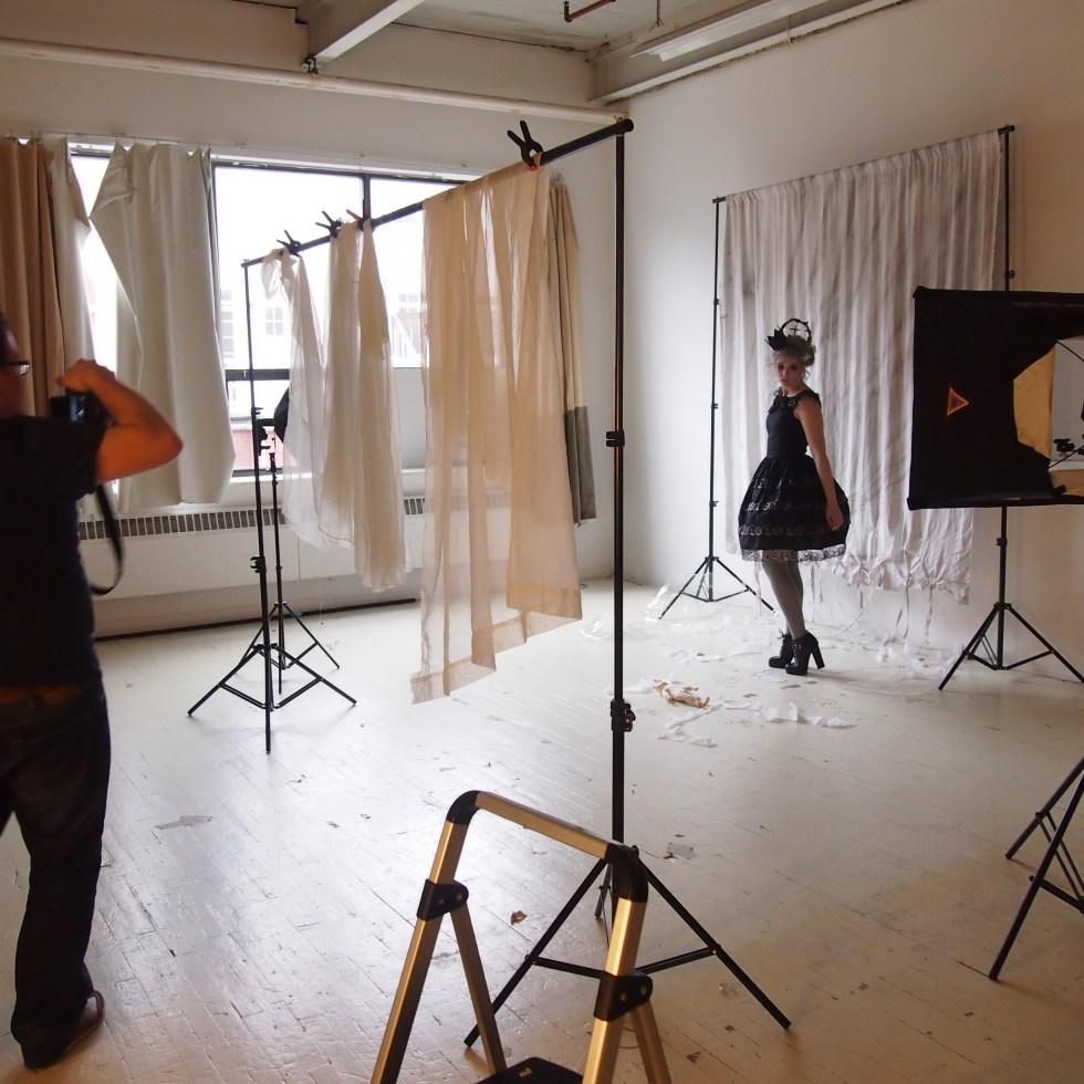 gloomth ghost story behind the scenes photoshoot