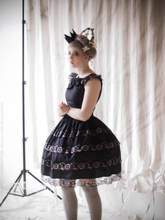 seance gothic lolita dress by gloomth