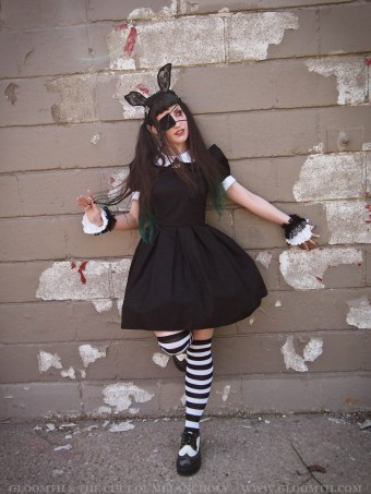 gothic doll dress by gloomth
