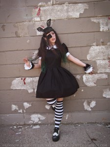 gothic doll dress by gloomth