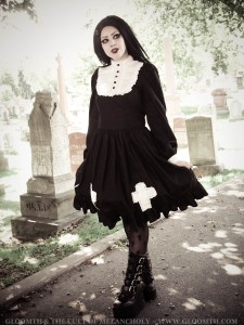 gothic lolita nun dress