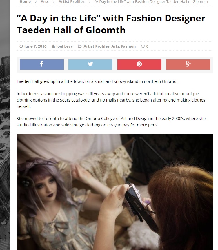 toronto guardian taeden hall interview gloomth