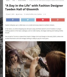 toronto guardian taeden hall interview gloomth