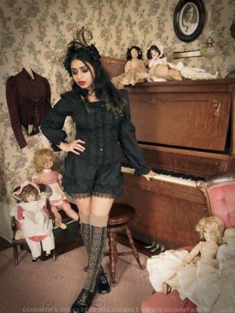 gothic victorian doll outfit