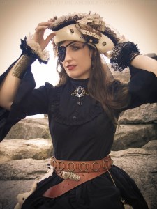 gothic steampunk pirate outfit