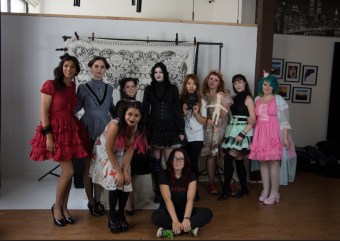 gloomth photoshoot party