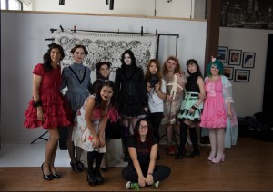 gloomth photoshoot party