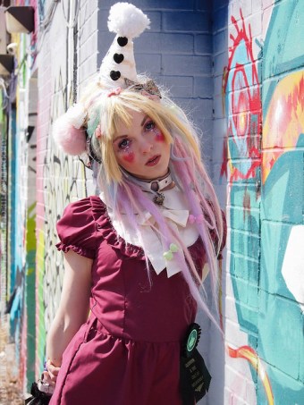 kawaii raver clown outfit with onesie by gloomth