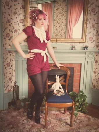 lolita romper playsuit cute