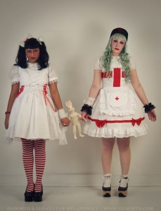 st.gloomth hospital medical lolita outfits