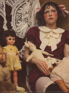 antique doll outfit costume photoshoot gloomth emily elizabeth estrange