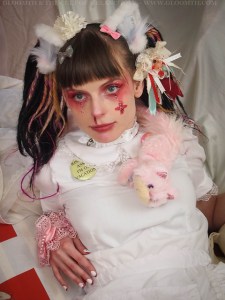 menhera inspired makeup look