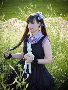 meadow summer lolita photoshoot