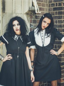 the craft teen witch photoshoot school