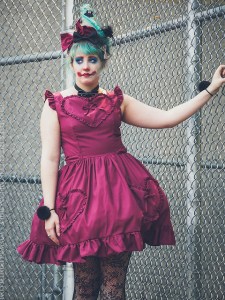 heart pocket dress lolita gloomth