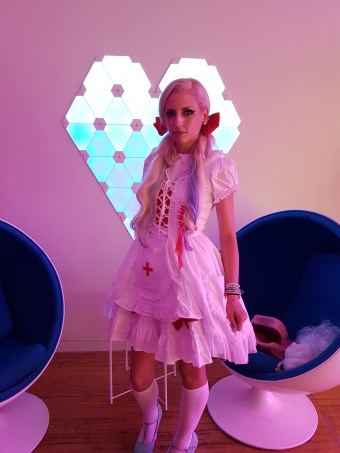 angel card art gloomth model