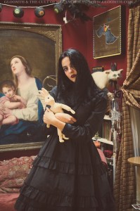 witch occult gothic model gloomth