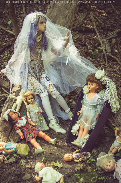 ghost bride outfit inspiration gloomth toronto