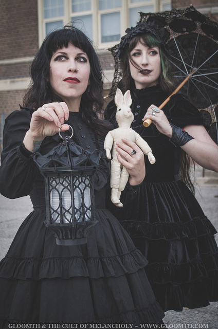 gothic fashion photoshoot editorial gloomth toronto canada
