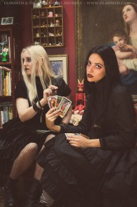 gothic witch photoshoot occult gloomth