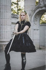 joan of arc outfit gloomth photoshoot halloween