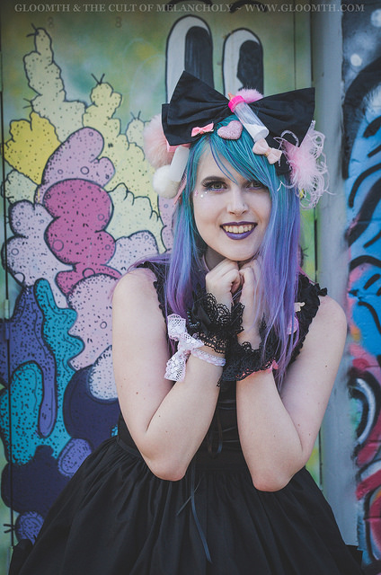 kawaii goth doll fashion by gloomth