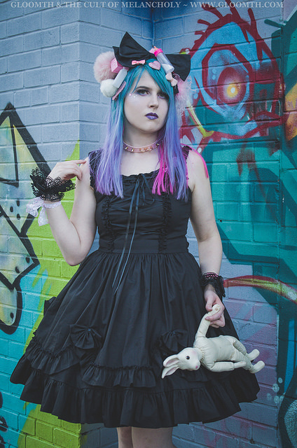 kawaii goth doll fashion by gloomth