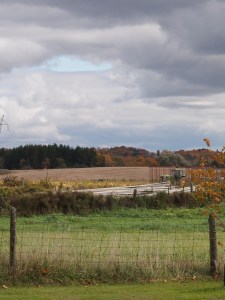 autumn farmer fields