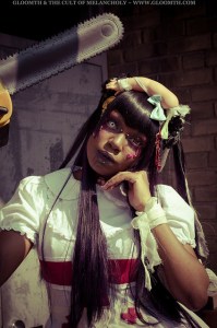 chainsaw nurse medical costume gloomth