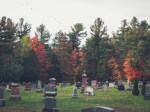autumn victorian cemetery