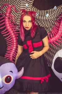 kawaii goth fine lines model toronto gloomth