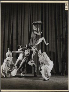 boris volkoff 1946 big top ballet clown dancer canada