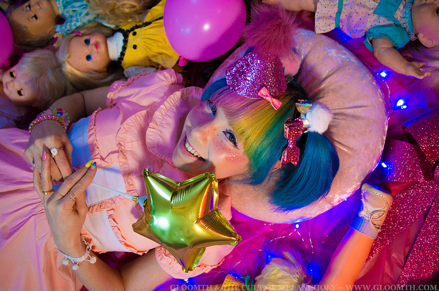 clara venice gloomth toronto kawaii fashion rainbow canada music