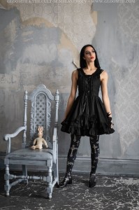 gothic crucifix print tights or leggings by gloomth (1)