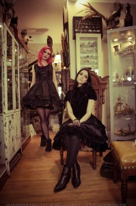 gothic fashion cabinet of curiosities gloomth