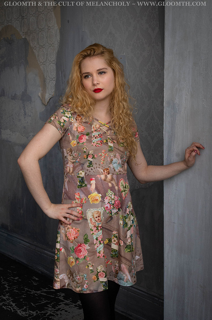 victorian grunge fashion dress by gloomth