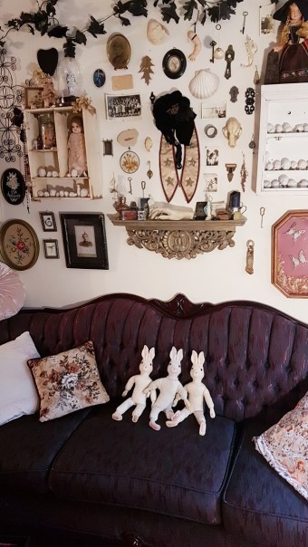 gloomth bunny mascot Vinegar gothic decor