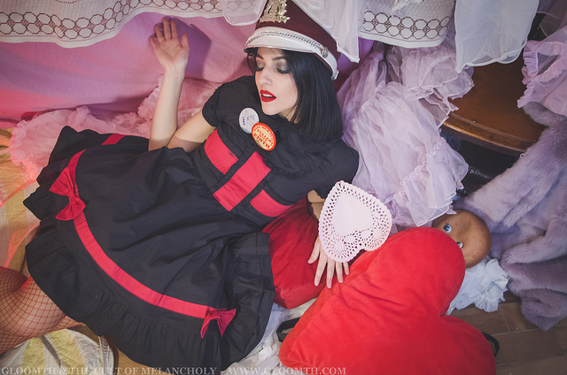 Gloomth Goth Nurse dresss