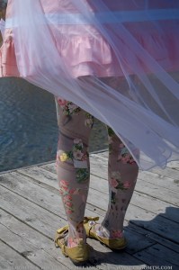 angel print tights cherub 2